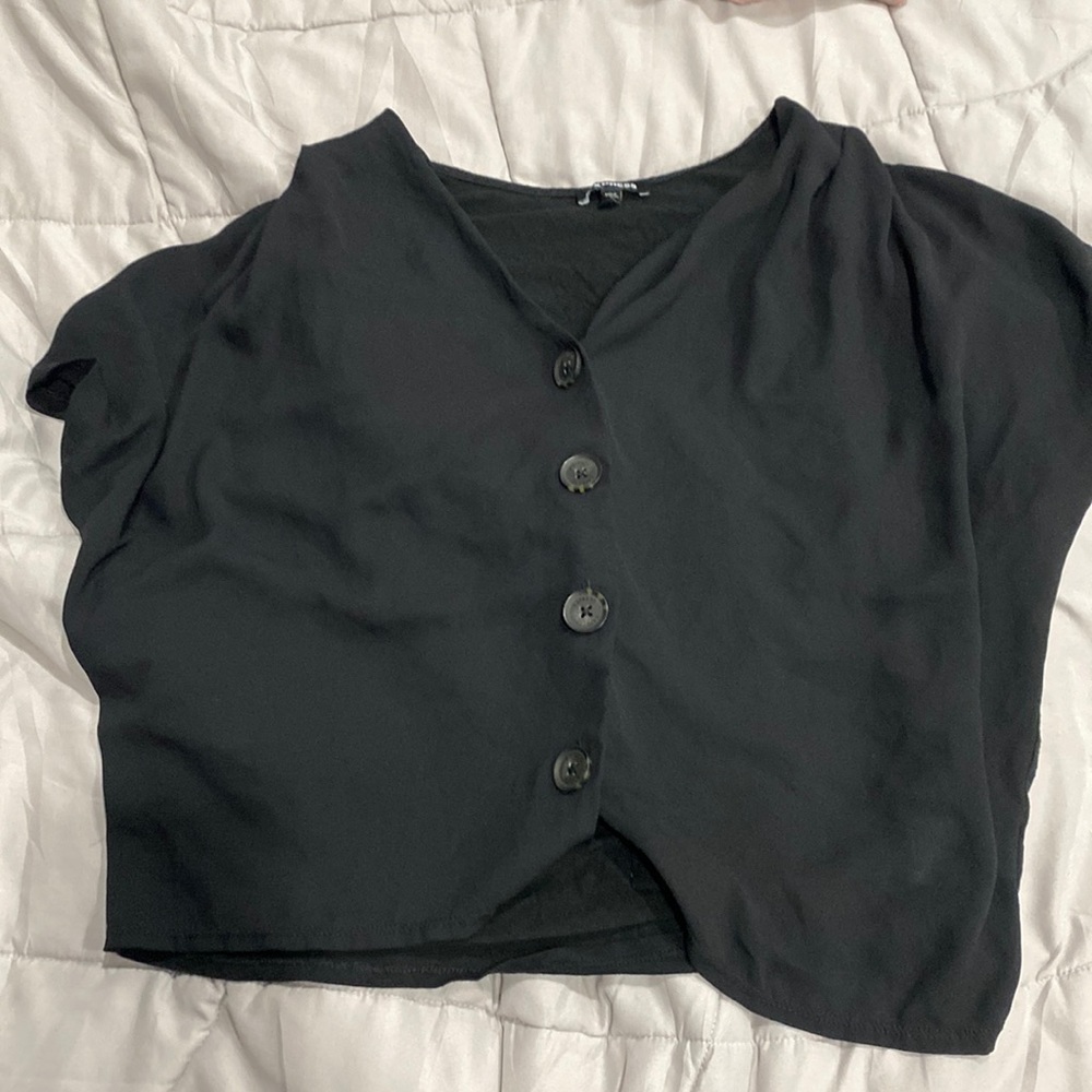 Express button down top
